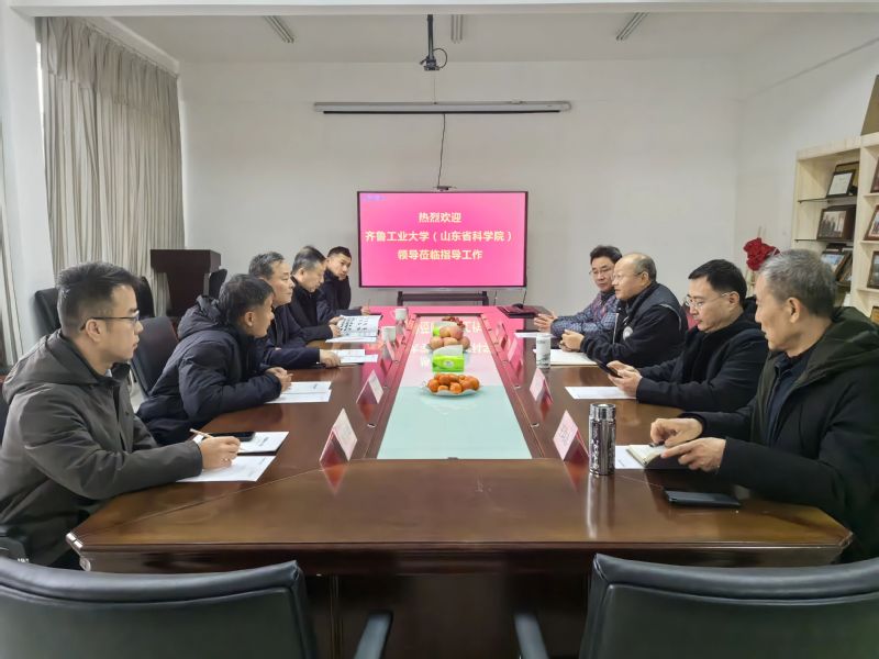 纪委书记房克乐一行走访校友企业山东海大机器人科技有限公司